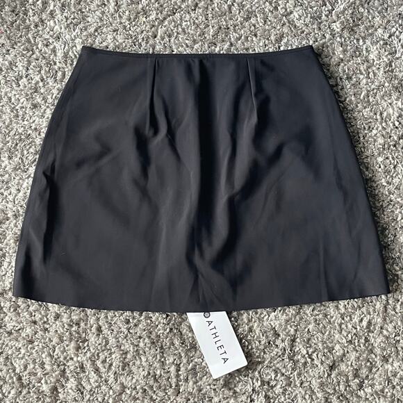NEW Athleta Stellar Skort Zip Front Athletic Skirt Size Medium - Picture 5 of 5